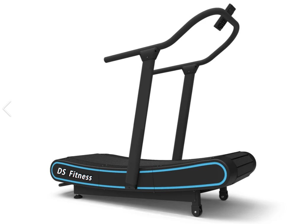 Motorless Quiet Office Training Commercial Curved Treadmill